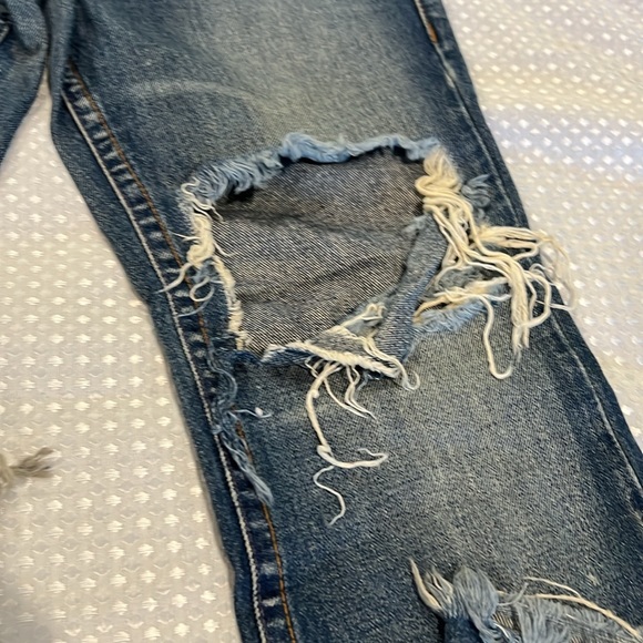 FORUM JEANS PREMIUM DISTRESSED BOOTCUT JEANS 8/10 - Picture 2 of 6